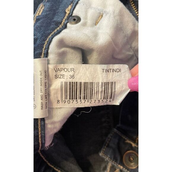 Pepe London Jeans Men's 36X34 Dark Wash Jeans Vapor‎ - Picture 6 of 7